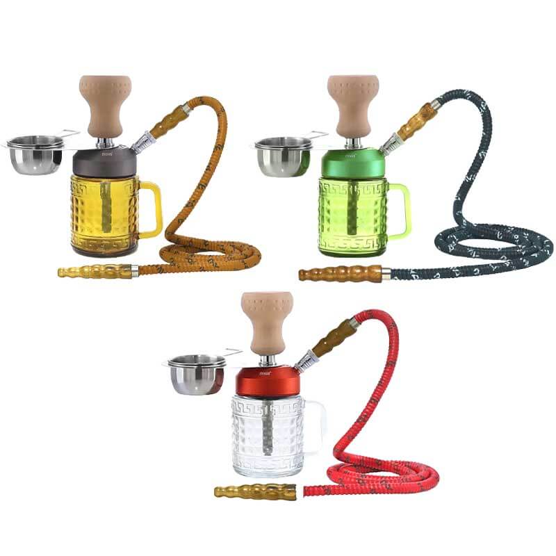MYA Jarra (141-X) One Hose Hookah | 10 inch | Assorted Colors product image
